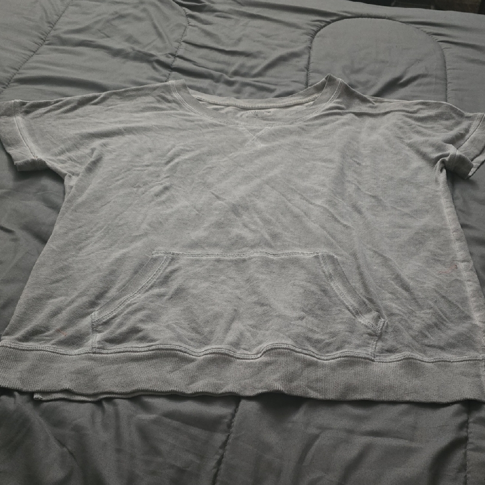 Ambrielle Gray Sleepwear Top